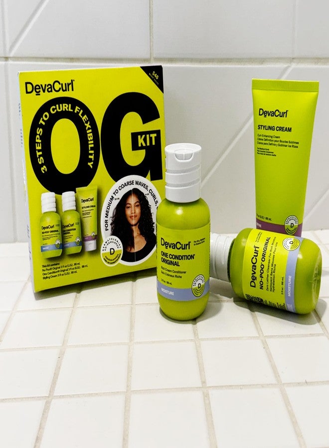 DevaCurl OG Kit | Original Curl Routine | No Poo Original | One Condition Original | Styling Cream | Travel Sizes - Image 4